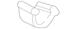 Genuine Audi Bracket 4M0-411-336. Fixed Price $27.30.