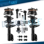 Front Struts W/ Coil Spring Sway Bar Tie Rod For Chevy Impala Buick Regal Allure. Fixed Price $206.58.