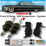 Ridetech Front & Rear Air Suspension Sys, 1961-1964 Cadillac Fleet, Coolride, A6. Fixed Price $1960.00.
