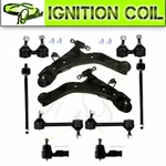 For Hyundai Elantra Front Inner Outer Suspension Kit Control Arm End Links 01-06. Fixed Price $77.23.