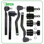 4X Front Upper & Lower Ball Joints Tie Rod Ends For 1999-2004 Grand Cherokee. Fixed Price $57.94.