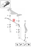 Genuine Porsche Panamera 97A 97B 97C Anti-roll Bar 971411025H. Fixed Price $472.68.