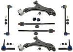 Mevotech Front Low Control Arms Ball Joints For Chevrolet Equinox 2010 2015 2017. Fixed Price $495.00.