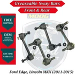 Moog Oem Front & Rear Sway Bars 2011-2015 Ford Lincoln Lifetime Warranty. Fixed Price $161.93.