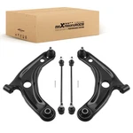 4PC Front Lower Control Arm Stabilizer Sway Bar Link For Prius Yaris 2007-2019. Fixed Price $65.99.