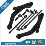 Front Outer Inner Lower Control Arm Tie Rod End Sway Bar 8PCS For Mazda Tribute. Fixed Price $95.98.