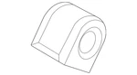 Genuine Mazda Stabilizer Bar Bushing KD31-28-156D. Fixed Price $9.31.