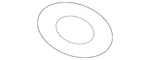 Genuine Hyundai Rear Upper Control Arm Washer 55223-B1000. Fixed Price $29.65.