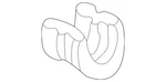 Genuine Gm Stabilizer Bar Clamp 15640305. Fixed Price $26.57.