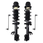 4X Front Complete Strut Assembly Sway Bar Link Kits For Nissan Versa Note 14-19. Fixed Price $114.14.