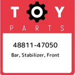 48811-47050 Toyota Bar, Stabilizer, Front 4881147050, New Genuine Oem Part. Fixed Price $244.30.