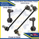 Moog Oem Front & Rear Sway Bar Links For 2019-2024 Toyota Lifetime Warranty. Fixed Price $148.05.