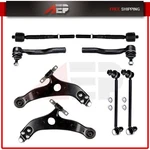 For 2004-2010 Toyota Sienna 8 Pcs Front Control Arm And Ball Joint Tie Rod End. Fixed Price $95.39.