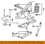 Used Rear Suspension Stabilizer Bar Fits: 2001 Chevrolet Suburban 1500 W/20. Fixed Price $140.70.