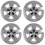 4 New Chrome 17" Bolt On Hubcaps 5 Spoke Wheel Covers For 07-12 Malibu G6 Aura. Fixed Price $73.99.