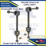 Moog Oem Front Sway Bar Links For 1995-1997 Lincoln Town Car 4.6L Lifetime Warr.. Fixed Price $96.62.