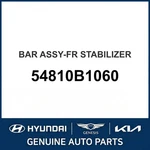 2014-2020 Hyundai Genesis Bar Assembly-front Stabilizer Oem New 54810B1060. Fixed Price $375.82.