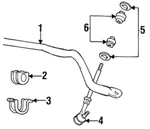 Suspension Stabilizer Bar Link Kit Mopar 52038665. Fixed Price $63.49.