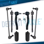 8PC Front Sway Bars Outer Inner Tie Rods Boots Kit For 2006 - 2013 Toyota Yaris. Fixed Price $62.83.