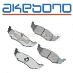 Akebono Pro-act ACT782 Disc Brake Pad Set For TPM0759 TPC0658 TPC0641 Nn. Fixed Price $62.72.