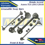 Moog Greasable Front & Rear Sway Bar Links For 2013-2019 Honda Accord, Acura Tlx. Fixed Price $134.07.