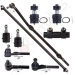 For Jeep Cherokee 10PCS Front Tie Rods Ball Joints Adjusting Sleeves 1991-2001. Fixed Price $73.71.