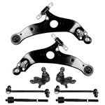 8PCS Front Lower Control Arms Ball Joints Tie Rods For Toyota Sienna 2004-2010. Fixed Price $88.44.