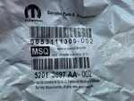 Suspension Stabilizer Bar Link Bushing Mopar 52013697AA. Fixed Price $60.00.