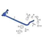For Jeep Gladiator 2020-2023 68251035AC Front Suspension Stabilizer Bar. Fixed Price $185.65.