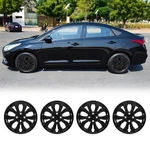15" Hubcap 4PCS Wheel Covers For 2018-2023 Kia Rio/hyundai Black Rim. Fixed Price $46.99.