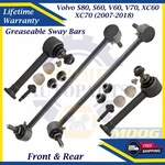 Moog Oem Front & Rear Sway Bars For 2007-2018 Volvo S60/S80/V60/V70/XC60/XC70. Fixed Price $156.89.