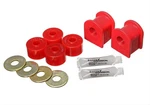 Energy Suspension 4.5196R 13/16" Front Sway Bar Bushing Set Red Polyurethane. Fixed Price $46.13.