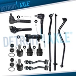 13PC Drag Links Tie Rods Ball Joints Sway Bar End Center Kit For Jeep Cherokee. Fixed Price $172.25.