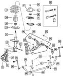 Genuine Mopar Sway Eliminator Cushion 4743024AE. Fixed Price $12.76.