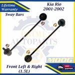 Moog Oem Front Sway Bars For 2001-2002 Kia Rio 1.5L Lifetime Warranty. Fixed Price $57.90.
