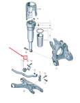 New Audi A8 Rear Stabilizer Bar 4H0511305E Original. Fixed Price $280.58.