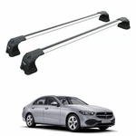 For Mercedes Sedan W206 2022-2026 Roof Rack Cross Bars Fix Point Silver. Fixed Price $278.00.