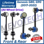 New Oe Front & Rear Sway Bars For 2017-2022 Genesis G80/G90, Lifetime Warranty.. Fixed Price $192.99.