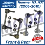 Moog Oem Front & Rear Sway Bar Links For 2006-2010 Hummer H3/H3T, Lifetime Waran. Fixed Price $127.99.