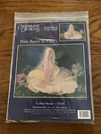 Cross Stitch Kit Candamar Designs Embellished Mary Baxter St. Clair Angel Flower. Fixed Price $24.95.
