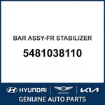 2000-2005 Hyundai Sonata Bar Assembly-front Stabilizer Oem New 5481038110. Fixed Price $366.71.