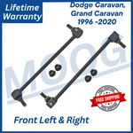 Pair Moog Oem Front Sway Bars For 1996-2020 Dodge Caravan/grand Lifetime. Fixed Price $89.99.