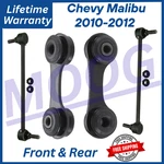 Moog Oem Front & Rear Sway Bars For 2010-2012 Chevy Malibu, Lifetime Warranty.. Fixed Price $146.99.