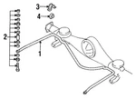 Genuine Mitsubishi Bushings MB338595. Fixed Price $10.05.