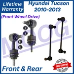 Moog Oem Front & Rear Sway Bar Links For 2010-2013 Hyundai Tucson Lifetime Warra. Fixed Price $150.98.