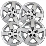Set Of 4 Hubcaps 17" Silver Abs Wheel Covers For 2008 - 2012 Chevrolet Malibu. Fixed Price $70.95.