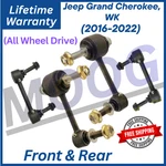 Moog Oem Front & Rear Sway Bar Links For 2016-2022 Jeep 4X4, Lifetime Warranty... Fixed Price $204.99.