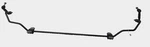 2012-2015 Bmw 335I F30 Oem Rear Suspension Sway Bar Stabilizer W/end Link. Fixed Price $95.00.