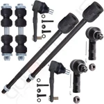 For 1997-1999 Mercury Tracer Suspension 8PC Outer Inner Tie Rod Lower Ball Joint. Fixed Price $50.53.