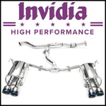 Invidia Q300 Titanium Tip Cat-back Exhaust System Fits 2022-2024 Subaru Wrx. Fixed Price $1749.89.
